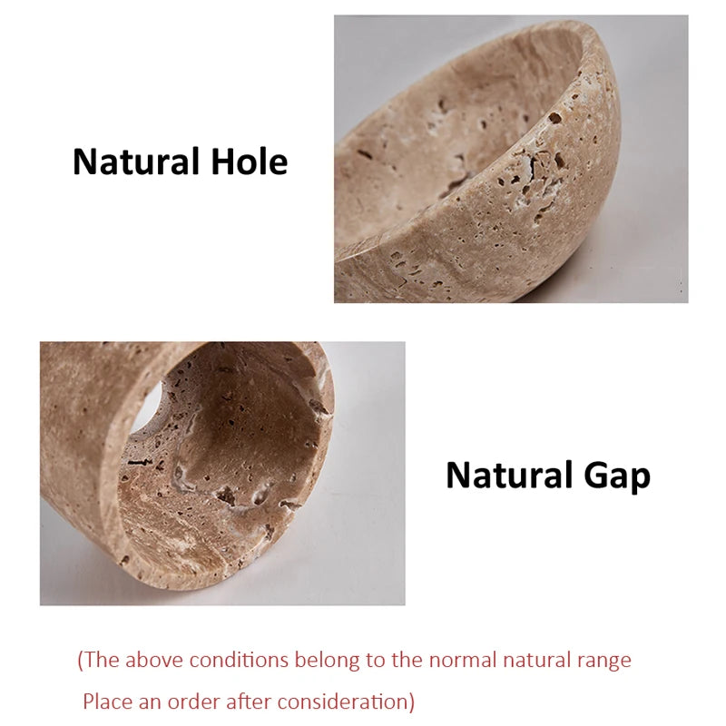 Natural Yellow Marble LED Wall Lamp
