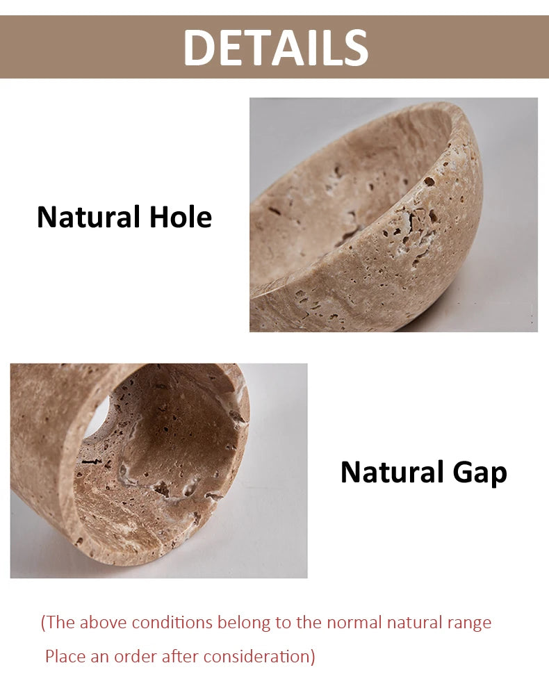 Natural Yellow Marble LED Wall Lamp
