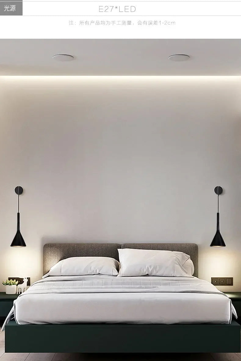 Nordic Bedhead Wall Lamp