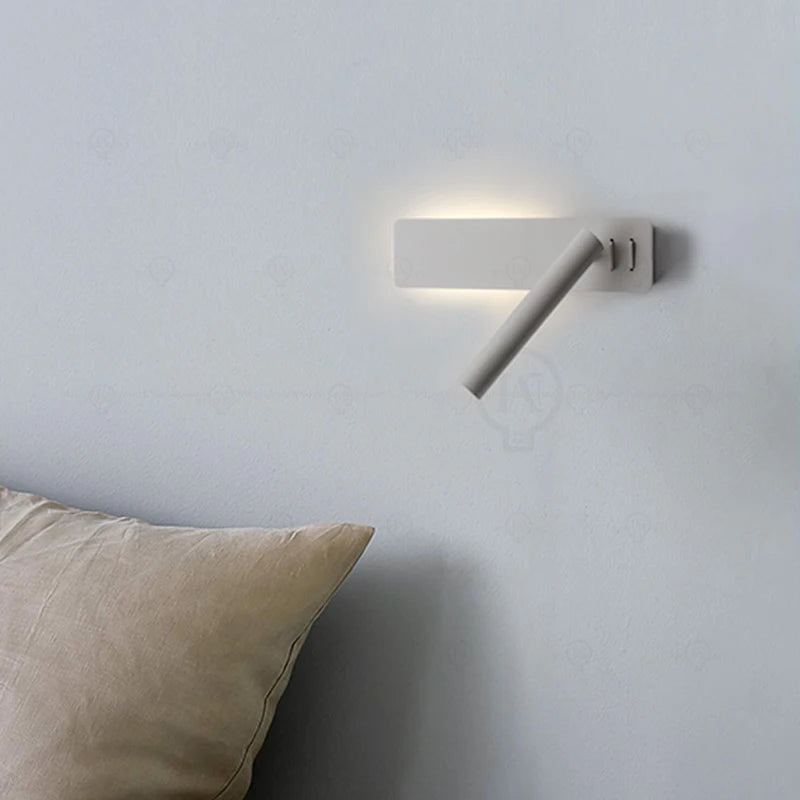 White Nordic LED Wall Lamp