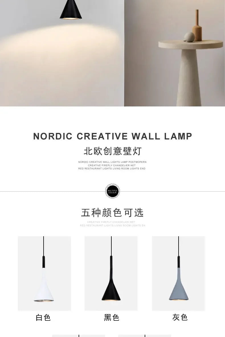 Nordic Bedhead Wall Lamp