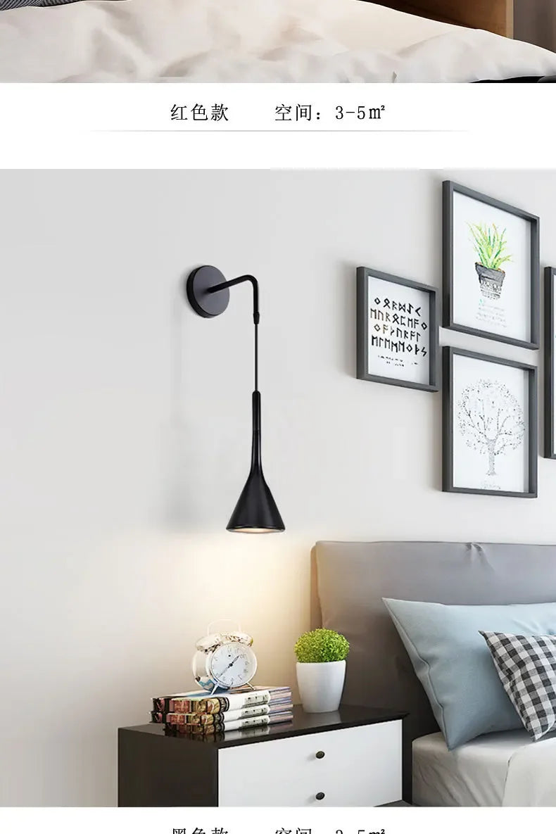 Nordic Bedhead Wall Lamp