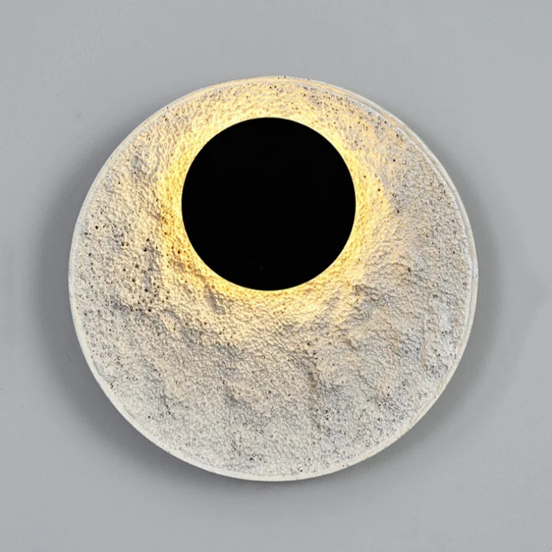Nordic Designer Resin Disc Wall Lamp