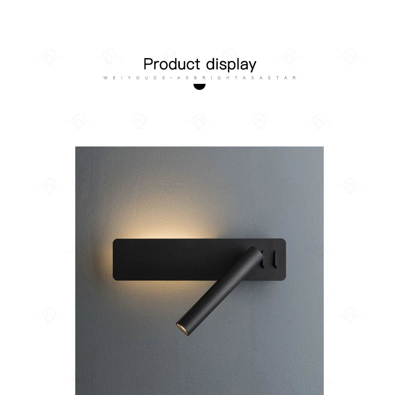 White Nordic LED Wall Lamp