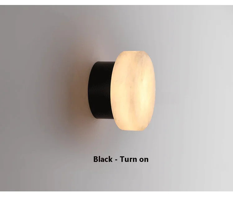 Luxury Spanish Natural Marble Wall Lamp