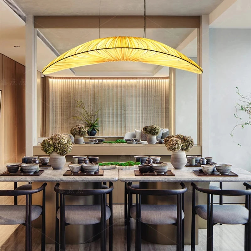 Bohemian Fabric LED Pendant Light