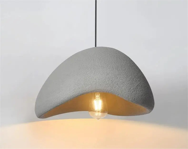 Lámpara colgante LED nórdica Wabi-Sabi
