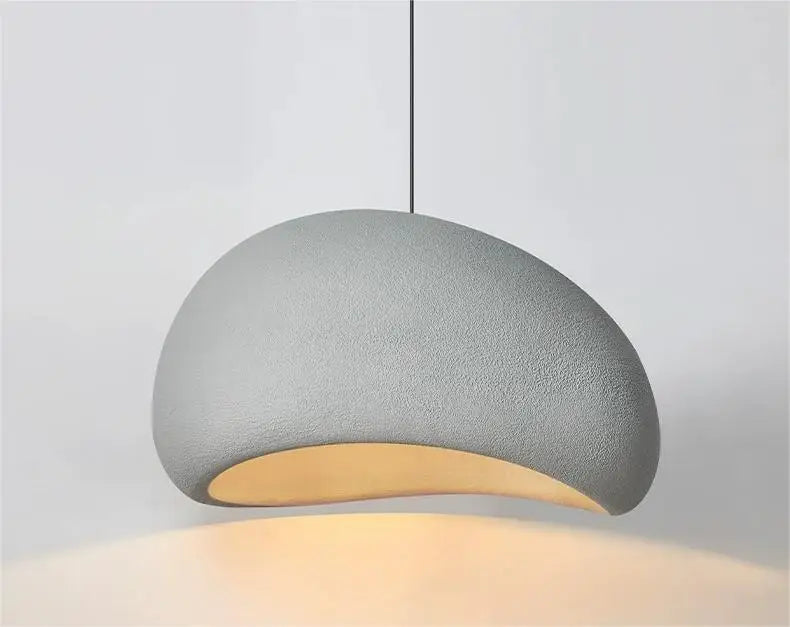 Lámpara colgante LED nórdica Wabi-Sabi