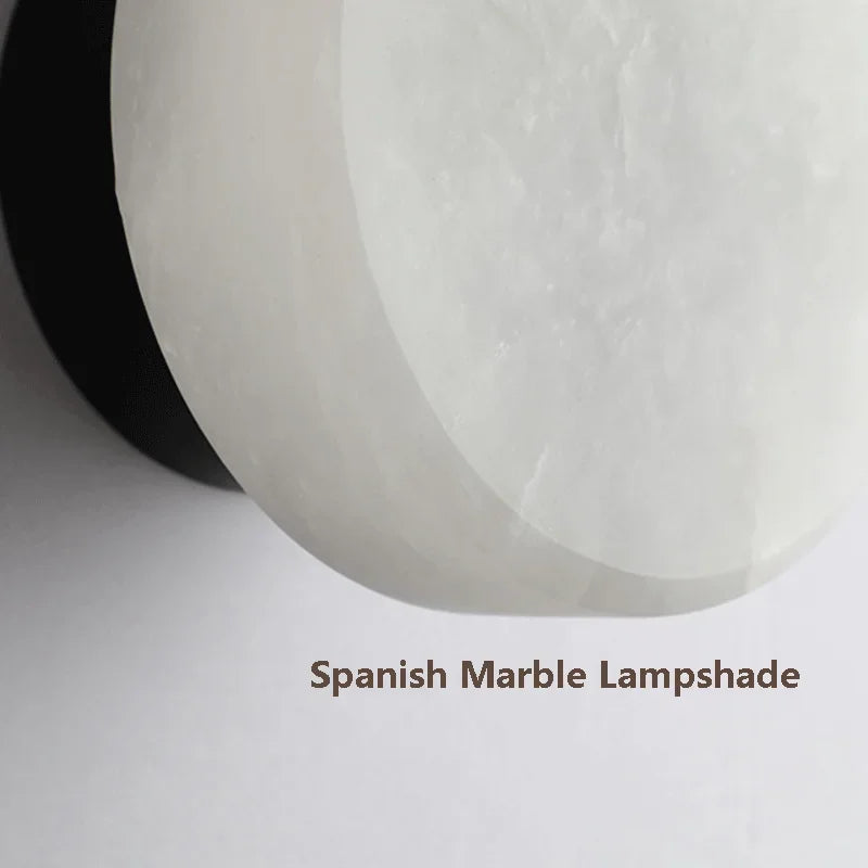 Luxury Spanish Natural Marble Wall Lamp