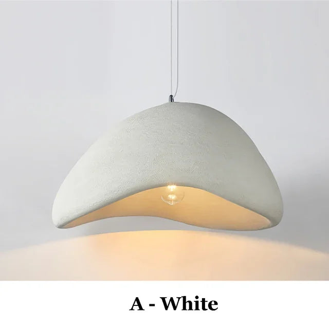 Lámpara colgante LED nórdica Wabi-Sabi