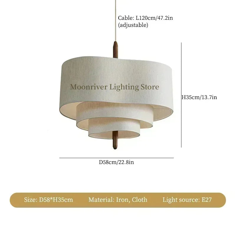 Wabi-Sabi LED Ceiling Chandelier