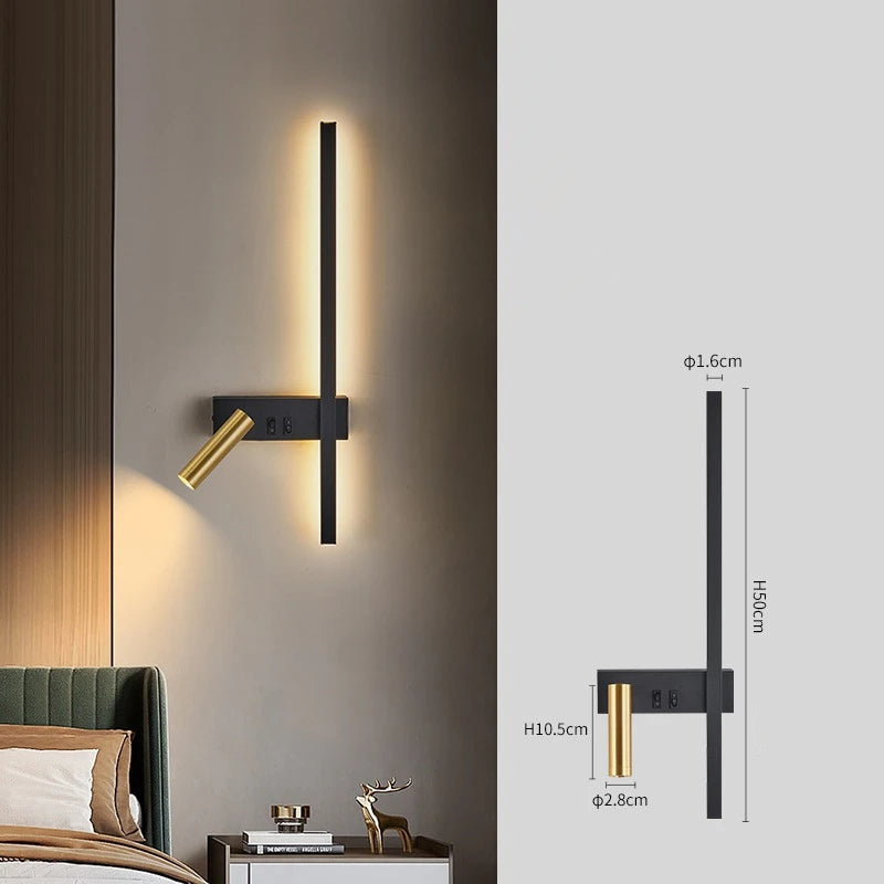 Nordic Modern LED Wall Lamp