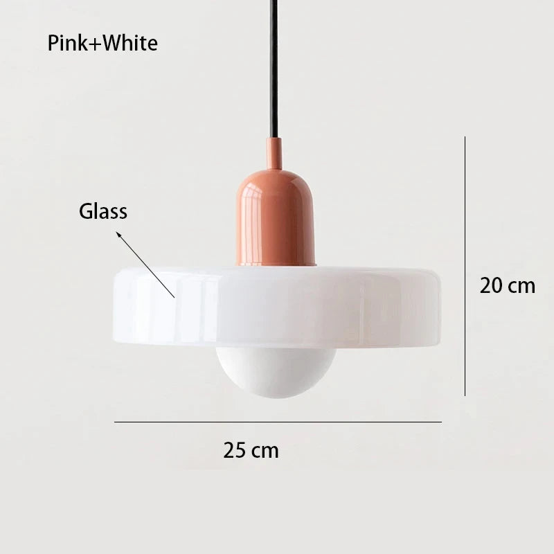 Nordic Glass Bauhaus Chandelier