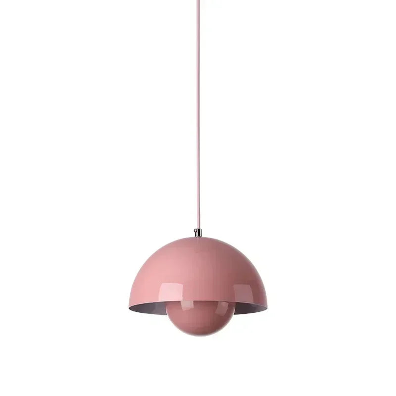 Denmark Designer Semicircular Flower Bud Pendant Lamp