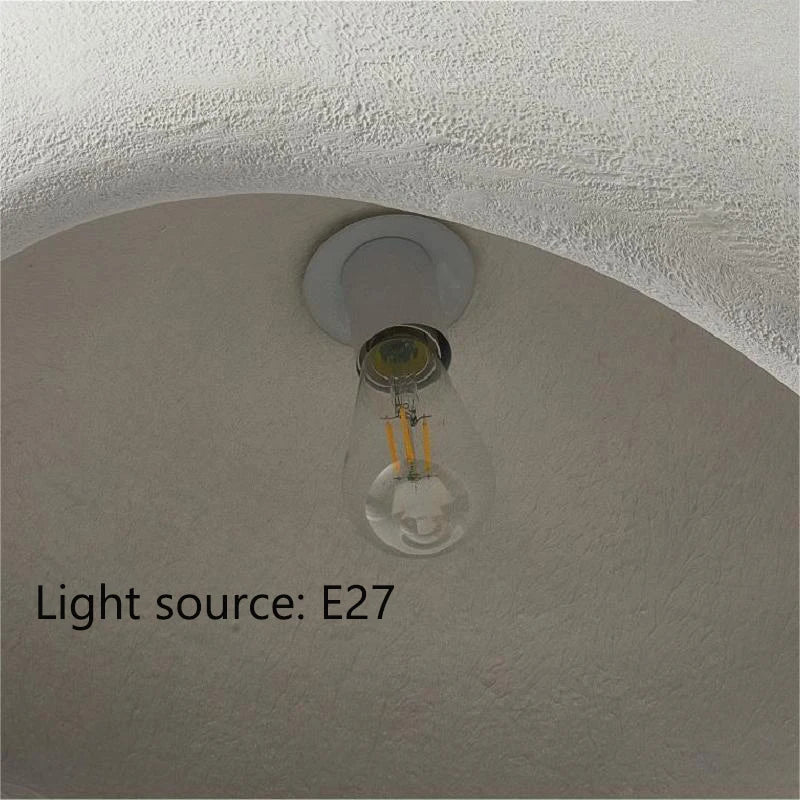 Lámpara colgante LED nórdica Wabi-Sabi