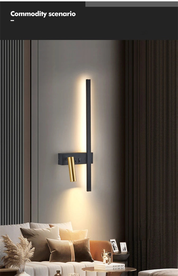 Nordic Modern LED Wall Lamp