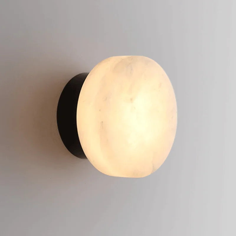 Luxury Spanish Natural Marble Wall Lamp