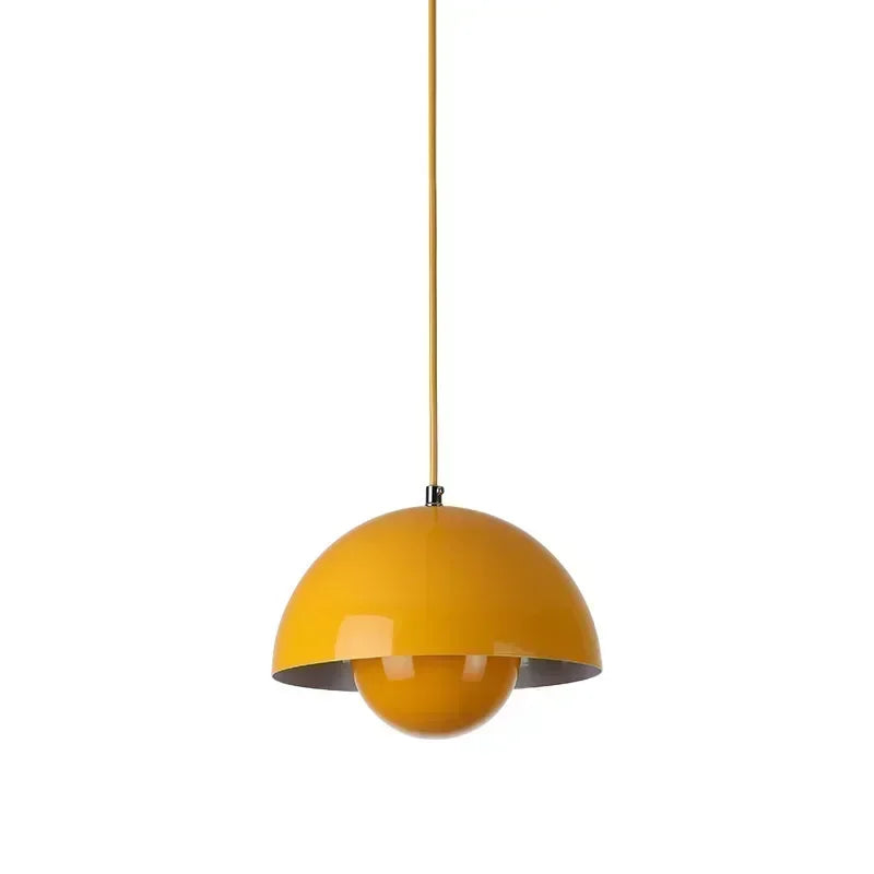 Denmark Designer Semicircular Flower Bud Pendant Lamp