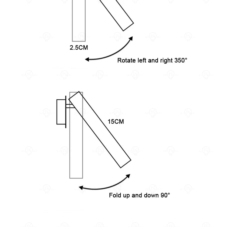 White Nordic LED Wall Lamp