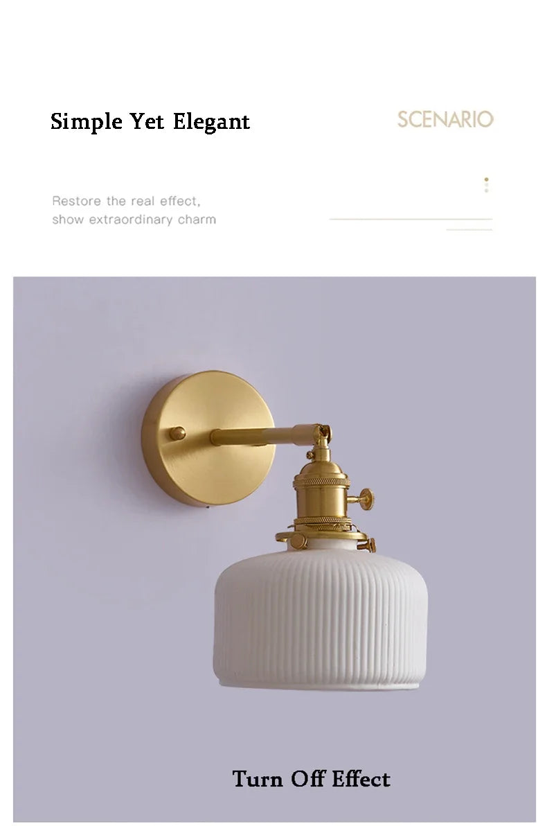 Modern Ceramic Wall Lamp