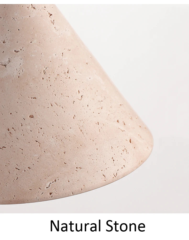 Creative Wabi-Sabi Cone Triangle Wall Light
