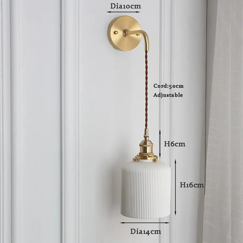 Modern Ceramic Wall Lamp