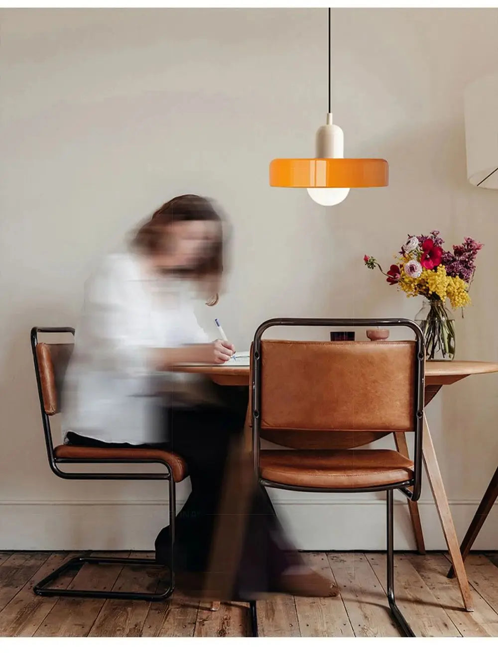 Nordic Glass Bauhaus Chandelier