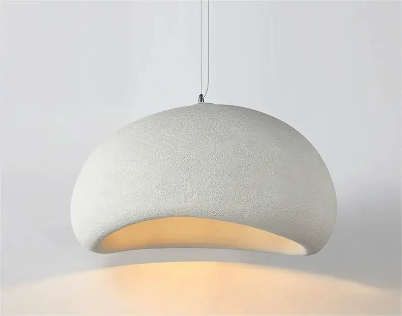 Lámpara colgante LED nórdica Wabi-Sabi