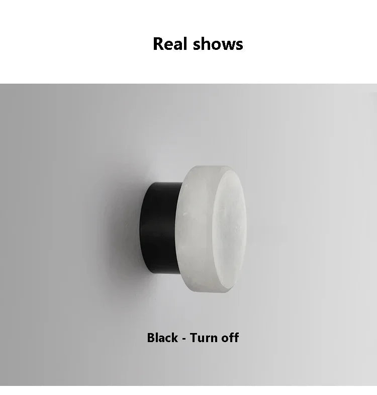 Luxury Spanish Natural Marble Wall Lamp
