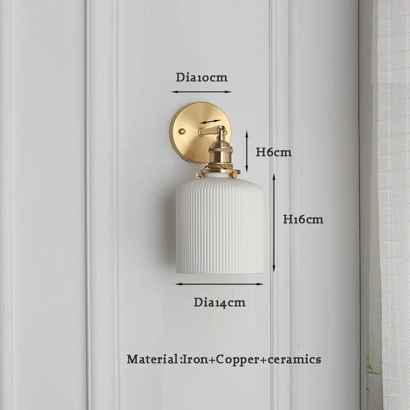 Modern Ceramic Wall Lamp