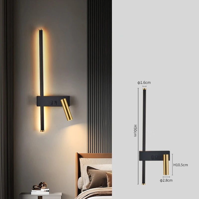 Nordic Modern LED Wall Lamp