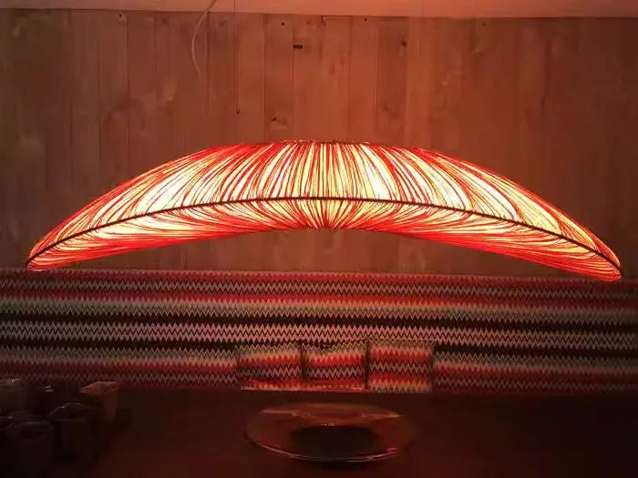 Bohemian Fabric LED Pendant Light