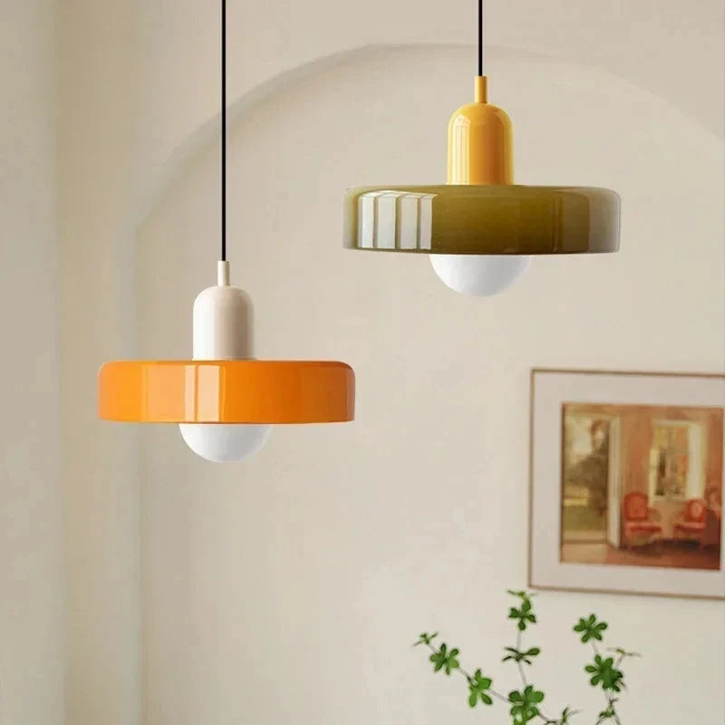 Nordic Glass Bauhaus Chandelier
