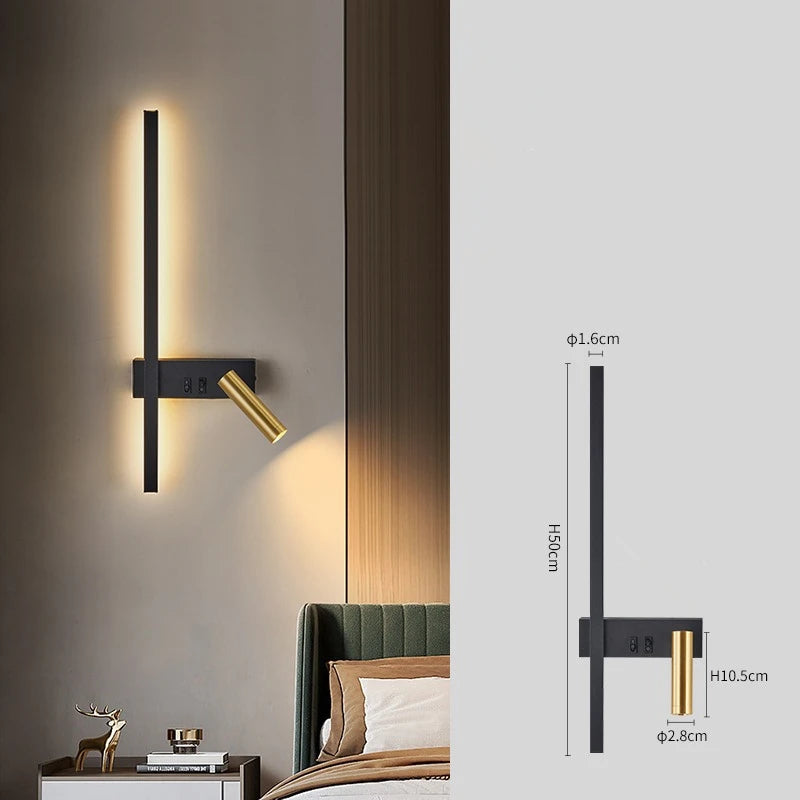 Nordic Modern LED Wall Lamp