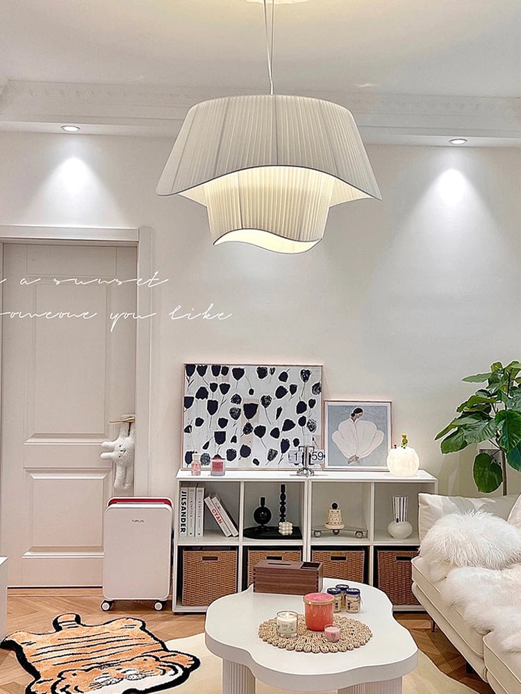 Modern Fabric Pendant Light