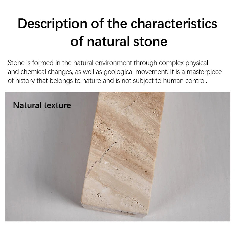 Yellow Travertine Art Round Wall Lamp