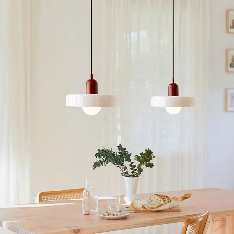 Nordic Glass Bauhaus Chandelier
