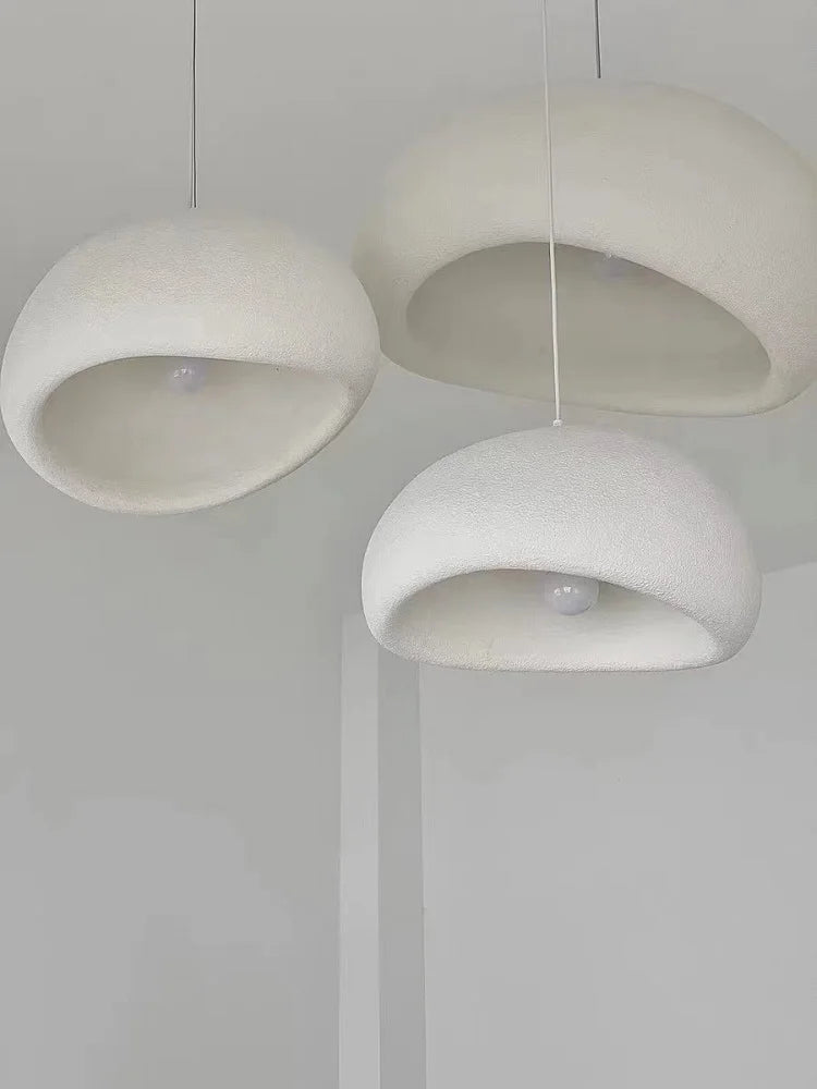 Lámpara colgante LED nórdica Wabi-Sabi