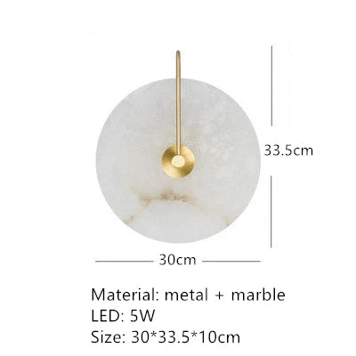 Nordic Modern Marble Wall Lamp