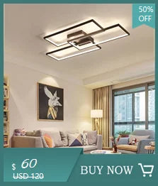 Lámpara de araña LED minimalista nórdica