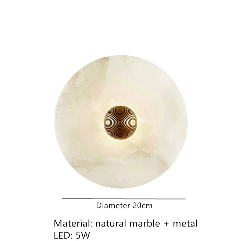 Nordic Modern Marble Wall Lamp
