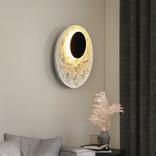 Nordic Designer Resin Disc Wall Lamp