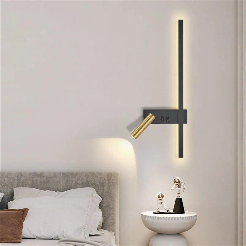 Lámpara de pared LED moderna nórdica