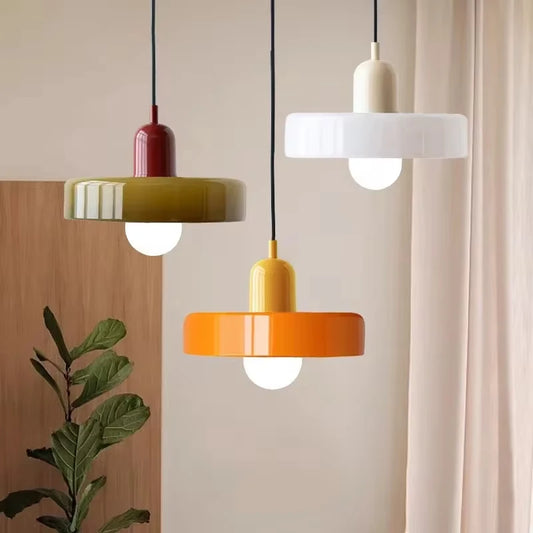 Nordic Glass Bauhaus Chandelier