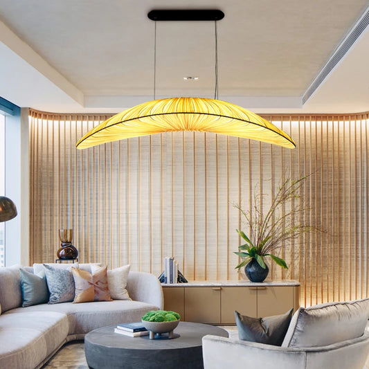 Bohemian Fabric LED Pendant Light