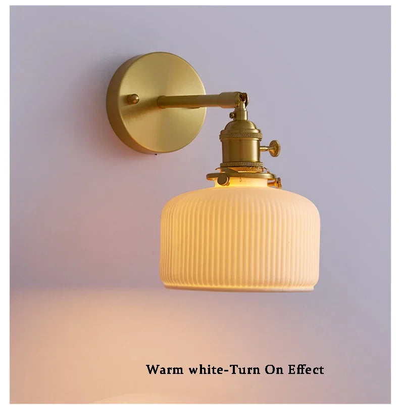Modern Ceramic Wall Lamp