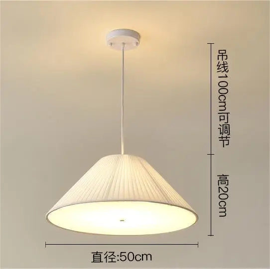 Modern Fabric Pendant Light