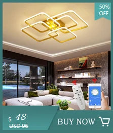 Lámpara de araña LED minimalista nórdica
