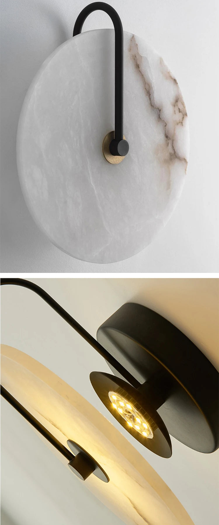 Modern Art Stone LED Wall Lamp