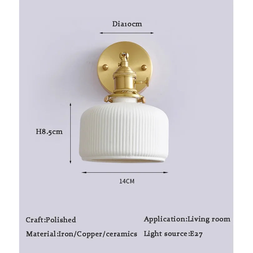 Modern Ceramic Wall Lamp